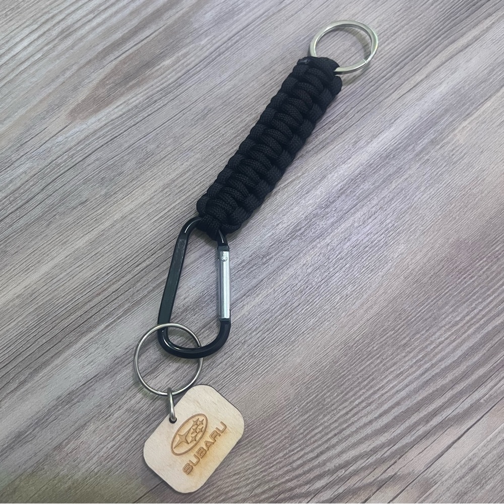 Subaru Keychain carabiner NEW